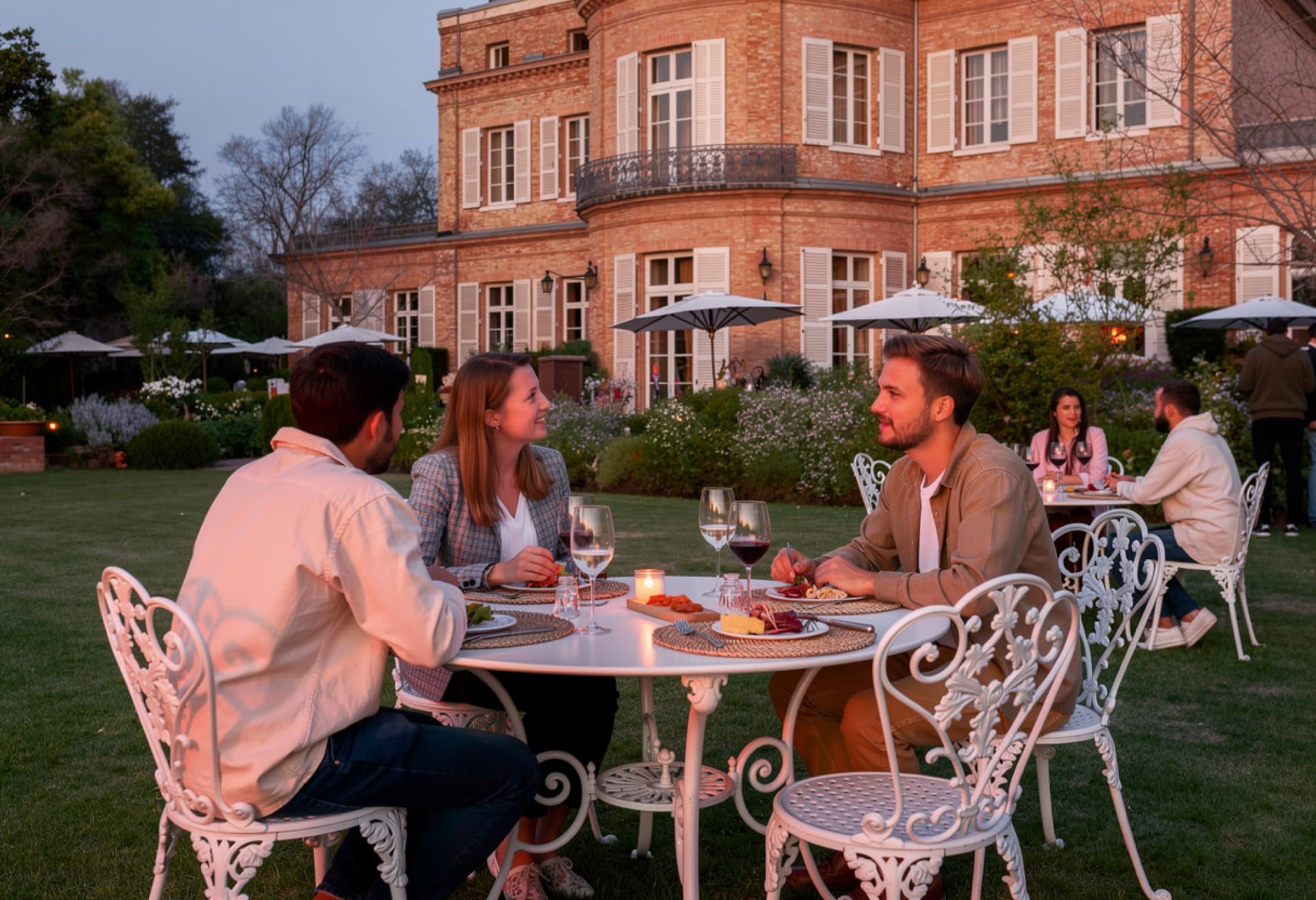 Soirée Braséro à la terrasse du Château de Roquefoulet